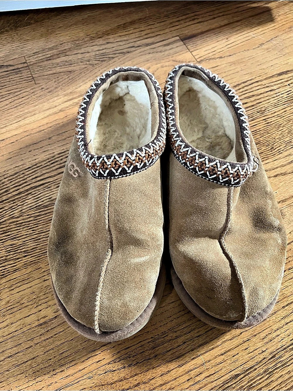 UGG Tasman Slipper Women's Suede Slippers in Brown